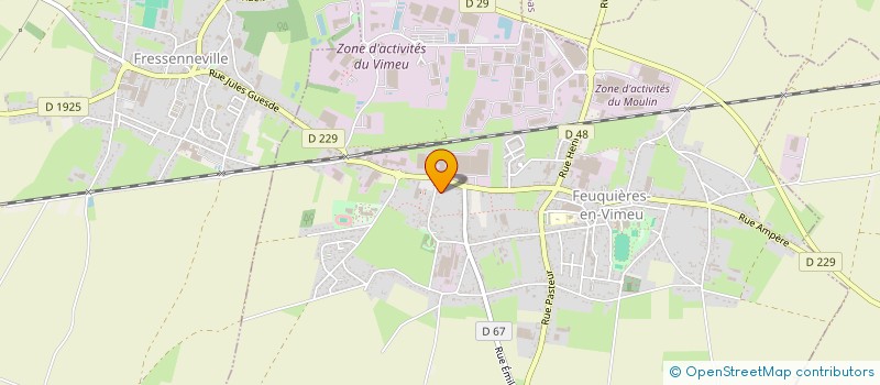 localisation de l'entreprise MONSIEUR FLORENT VITTU à FEUQUIERES-EN-VIMEU