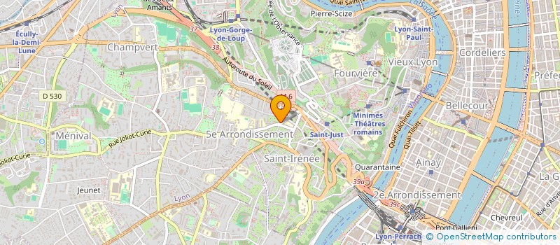 localisation de l'entreprise MONSIEUR FLORENT VIVERT à LYON