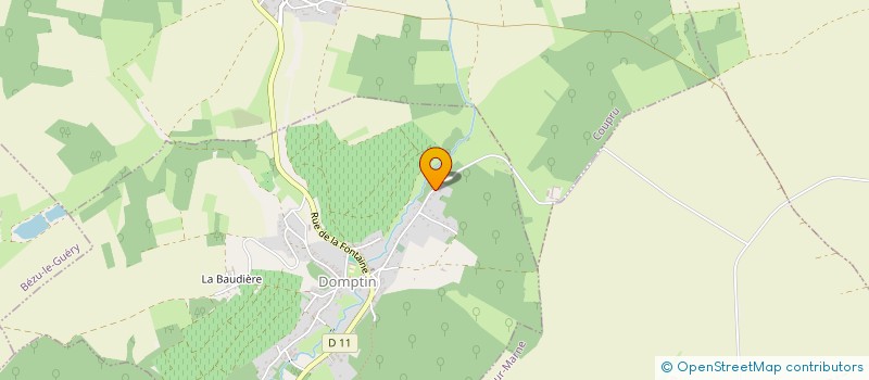 localisation de l'entreprise MONSIEUR FLORENT VOUILLARMET  DOMPTIN