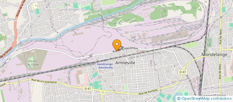 localisation de l'entreprise MONSIEUR FLORENT WEINBERG à AMNEVILLE