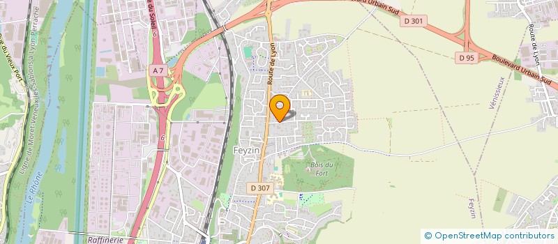 localisation de l'entreprise MONSIEUR FLORENT ZANDANEL  FEYZIN