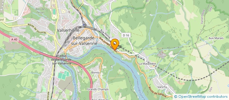 localisation de l'entreprise MONSIEUR FLORENTIN BOILEAU à VALSERHONE