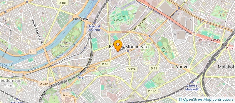 localisation de l'entreprise MONSIEUR FLORENTIN BOUGOUIN à ISSY-LES-MOULINEAUX