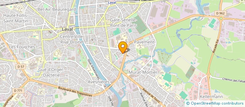 localisation de l'entreprise MONSIEUR FLORENTIN CAFARO  LAVAL