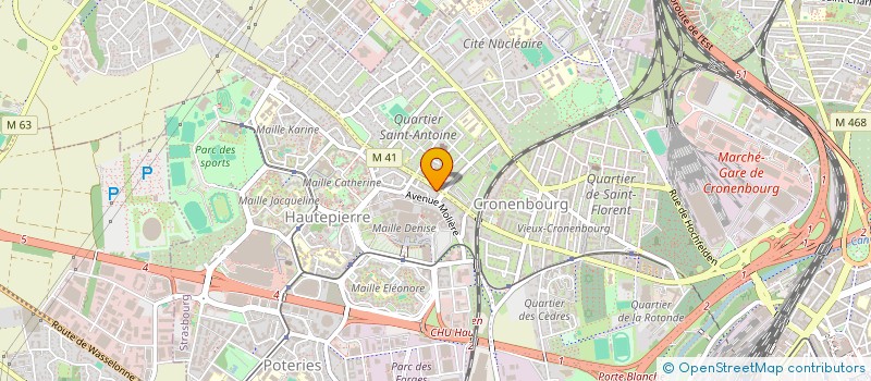 localisation de l'entreprise MONSIEUR FLORENTIN CATALIN SPERNIAC à STRASBOURG