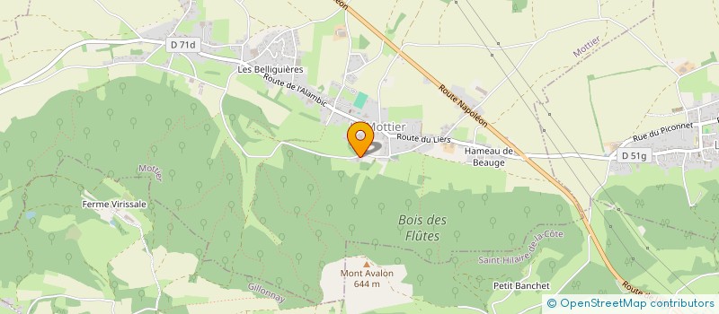 localisation de l'entreprise MONSIEUR FLORENTIN CORMOUD  VIRIVILLE