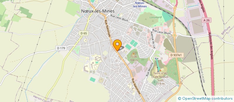 localisation de l'entreprise MONSIEUR FLORENTIN CRESPEL  NUX-LES-MINES