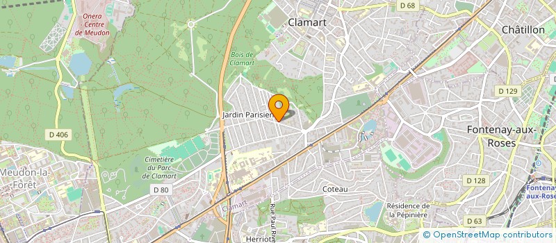 localisation de l'entreprise MONSIEUR FLORENTIN DEPARDIEU  CLAMART