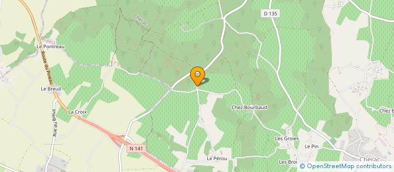 localisation de l'entreprise MONSIEUR FLORENTIN DOREAU  CHANIERS