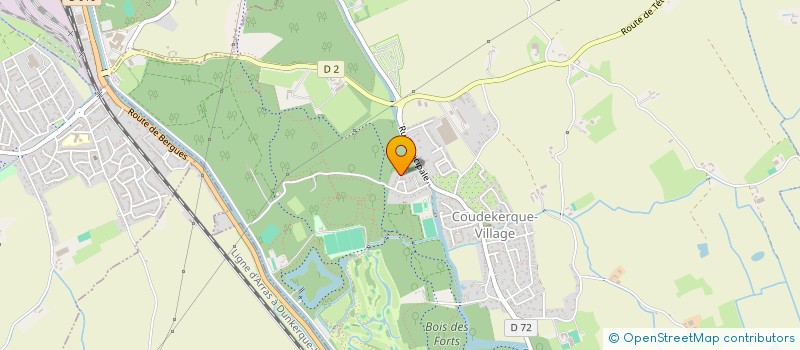 localisation de l'entreprise MONSIEUR FLORENTIN DRIEUX  BRAY-DUNES