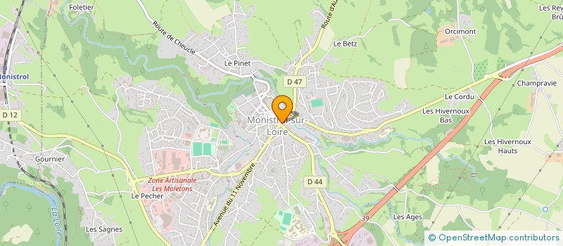 localisation de l'entreprise MONSIEUR FLORENTIN DUCHAND  PONT-SALOMON