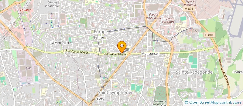 localisation de l'entreprise MONSIEUR FLORENTIN GOUMON  TOURS