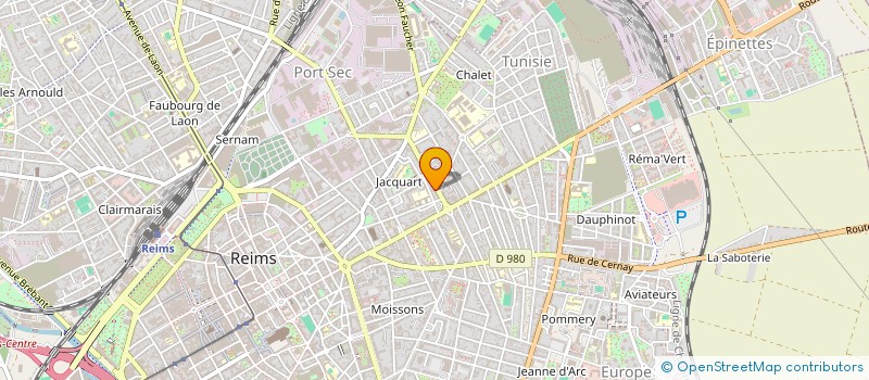 localisation de l'entreprise MONSIEUR FLORENTIN HEULS  REIMS