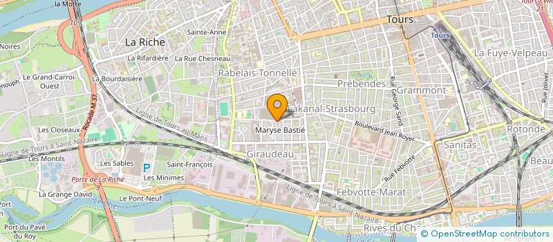 localisation de l'entreprise MONSIEUR FLORENTIN LANDEVILLE  TOURS