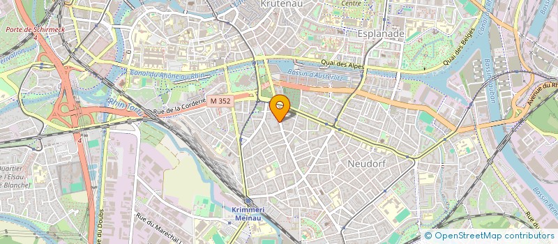 localisation de l'entreprise MONSIEUR FLORENTIN LAPP  STRASBOURG