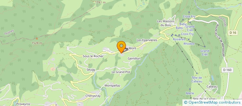 localisation de l'entreprise MONSIEUR FLORENTIN LE PROVOST  SAINT-HONORE