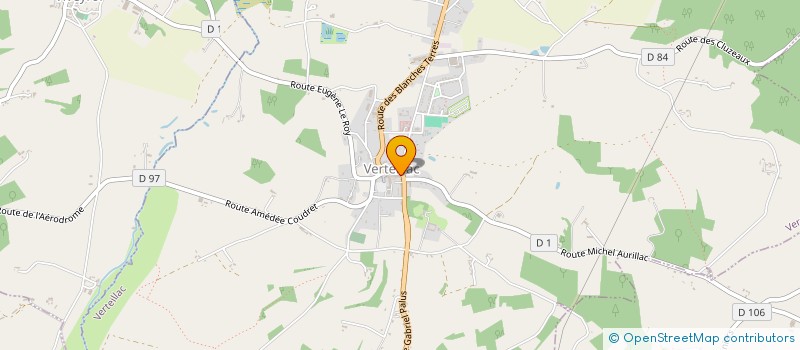 localisation de l'entreprise MONSIEUR FLORENTIN LECLERCQ  VERTEILLAC