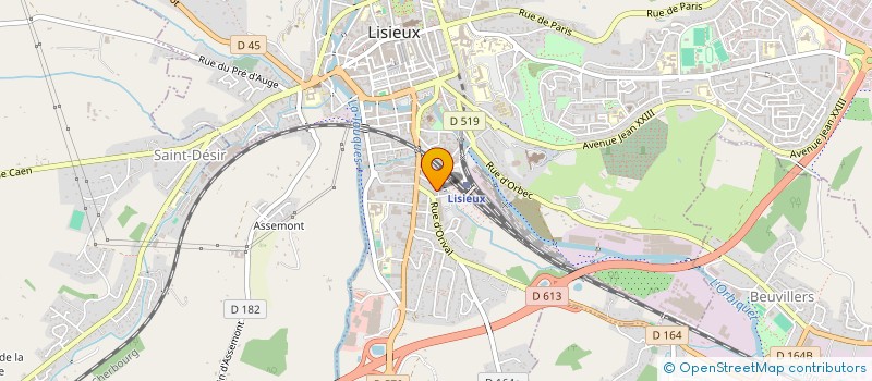 localisation de l'entreprise MONSIEUR FLORENTIN LEMENAND à LISIEUX