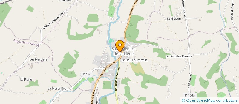 localisation de l'entreprise MONSIEUR FLORENTIN LEVILLAIN  LISIEUX