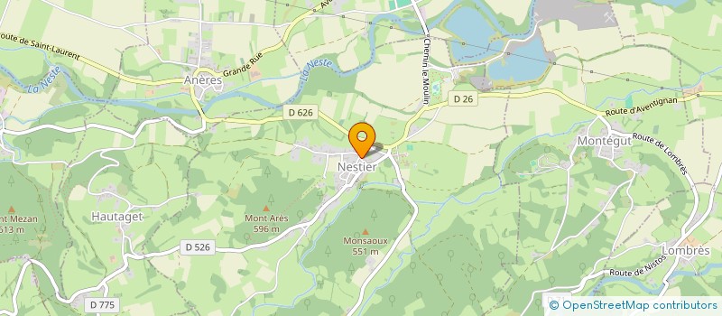 localisation de l'entreprise MONSIEUR FLORENTIN LOFFREDO  NESTIER