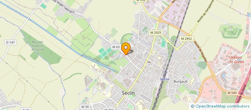 localisation de l'entreprise MONSIEUR FLORENTIN MEREL LEBAILLY à SECLIN