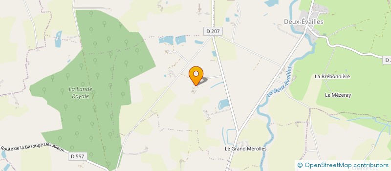 localisation de l'entreprise MONSIEUR FLORENTIN MEZERETTE  MONTSURS