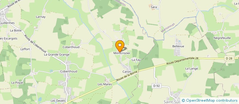 localisation de l'entreprise MONSIEUR FLORENTIN MOUROUX  BAGE-DOMMARTIN