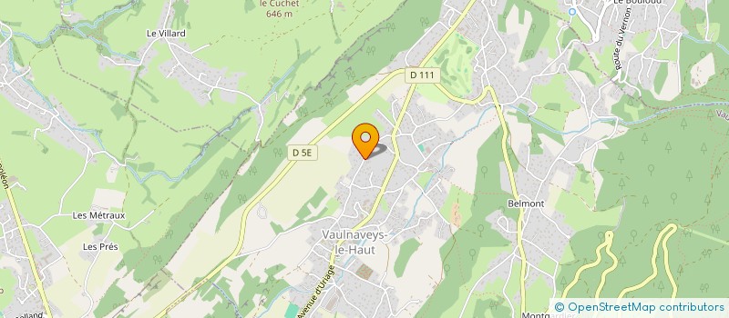 localisation de l'entreprise MONSIEUR FLORENTIN ODRU  VAULNAVEYS-LE-HAUT