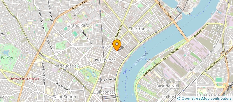 localisation de l'entreprise MONSIEUR FLORENTIN PACIFICO  BORDEAUX