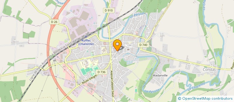 localisation de l'entreprise MONSIEUR FLORENTIN PRAT à RUFFEC