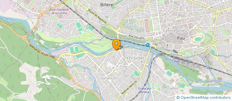 localisation de l'entreprise MONSIEUR FLORENTIN ROLLOT  JURANCON