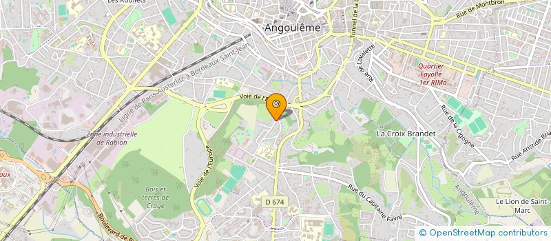 localisation de l'entreprise MONSIEUR FLORENTIN SAUMON à ANGOULEME