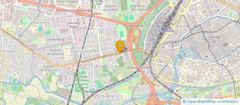 localisation de l'entreprise MONSIEUR FLORENTIN SCHEER à STRASBOURG