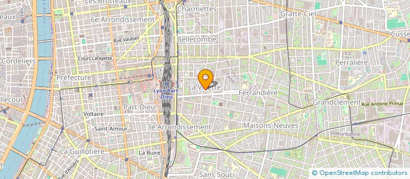 localisation de l'entreprise MONSIEUR FLORENTIN TELLIER  LYON