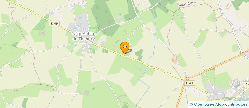 localisation de l'entreprise MONSIEUR FLORENTIN VIGER  SAINT-AUBIN-DU-THENNEY