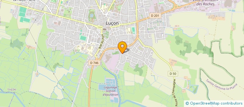 localisation de l'entreprise MONSIEUR FLORESTAN BELAUD  LUCON