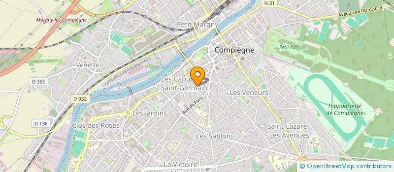 localisation de l'entreprise MONSIEUR FLORESTAN DAIME  COMPIEGNE