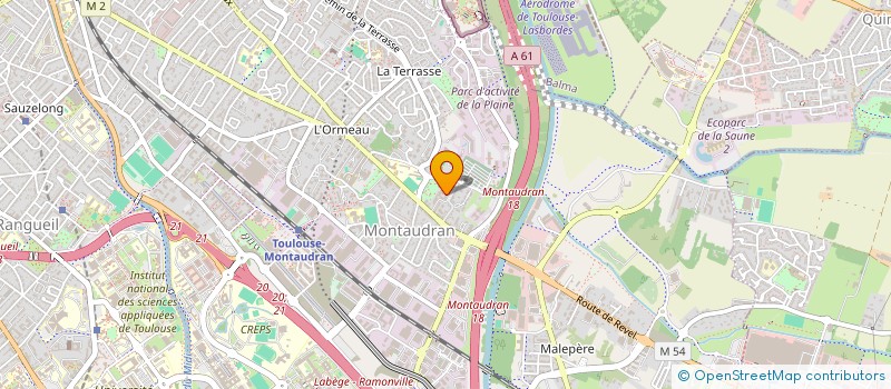 localisation de l'entreprise MONSIEUR FLORESTAN JOUSSE à TOULOUSE