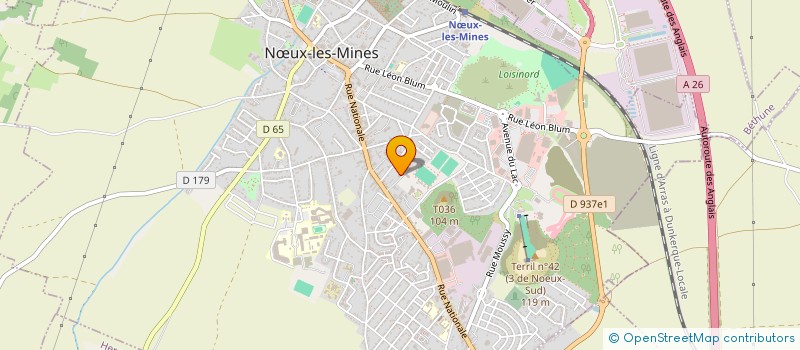 localisation de l'entreprise MONSIEUR FLORESTAN LIENARD  NUX-LES-MINES