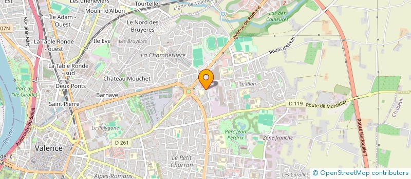 localisation de l'entreprise MONSIEUR FLORI DUMI  VALENCE