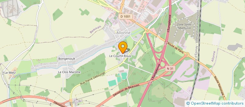 localisation de l'entreprise MONSIEUR FLORIAN ADAM  ALLONNE