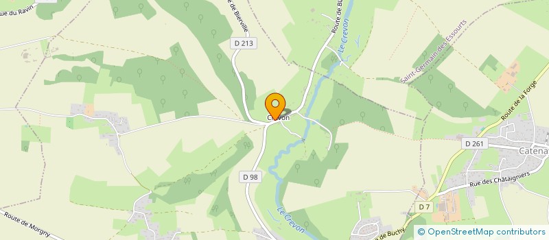 localisation de l'entreprise MONSIEUR FLORIAN AFFAGARD  BLAINVILLE-CREVON