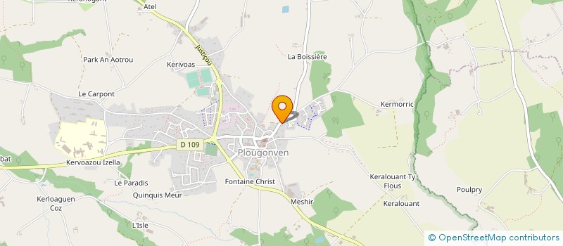 localisation de l'entreprise MONSIEUR FLORIAN ALBERT à PLOUGONVEN