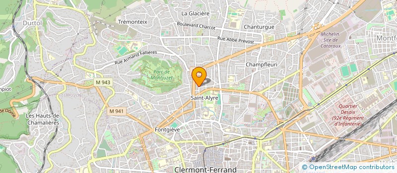 localisation de l'entreprise MONSIEUR FLORIAN ALET  CLERMONT-FERRAND