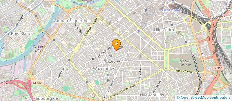 localisation de l'entreprise MONSIEUR FLORIAN ALEXANDRE à LILLE