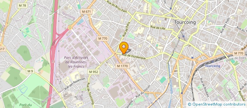 localisation de l'entreprise MONSIEUR FLORIAN ALGOET  TOURCOING