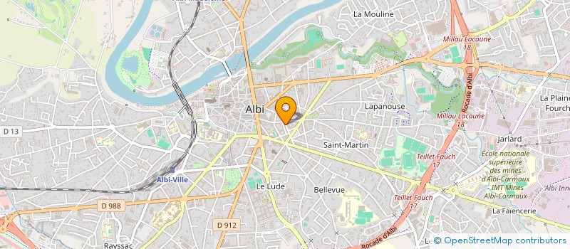 localisation de l'entreprise MONSIEUR FLORIAN ALKHAT à ALBI