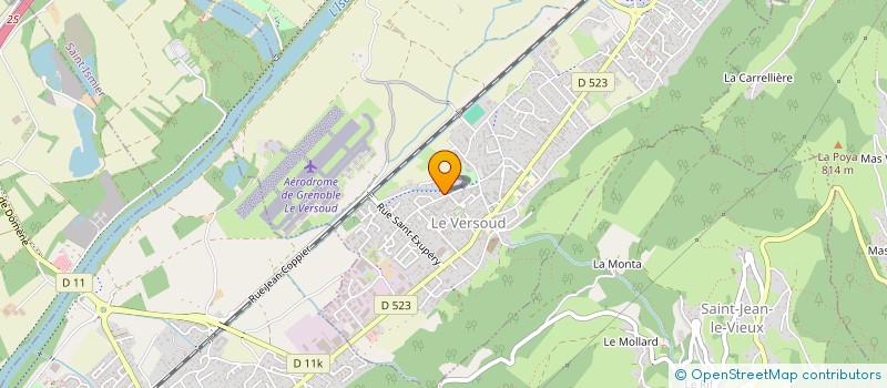 localisation de l'entreprise MONSIEUR FLORIAN ALLARDIN  LE VERSOUD