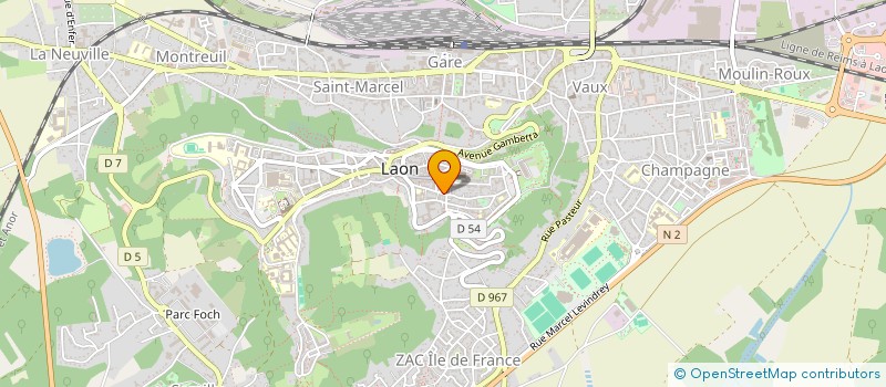 localisation de l'entreprise MONSIEUR FLORIAN ALLART à LAON