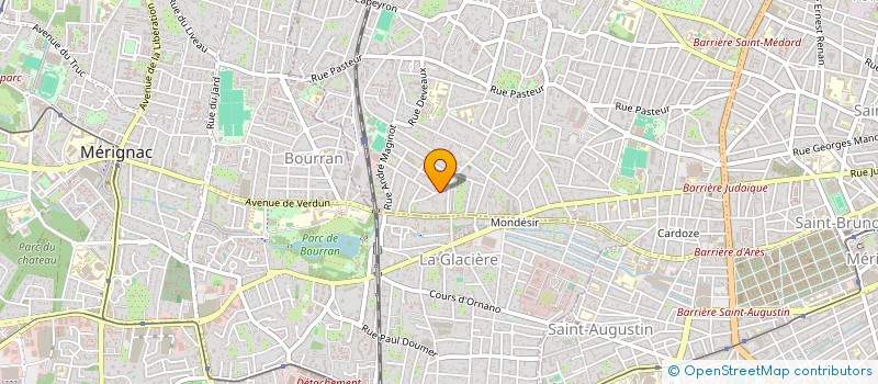 localisation de l'entreprise MONSIEUR FLORIAN ALLEMAND  BORDEAUX